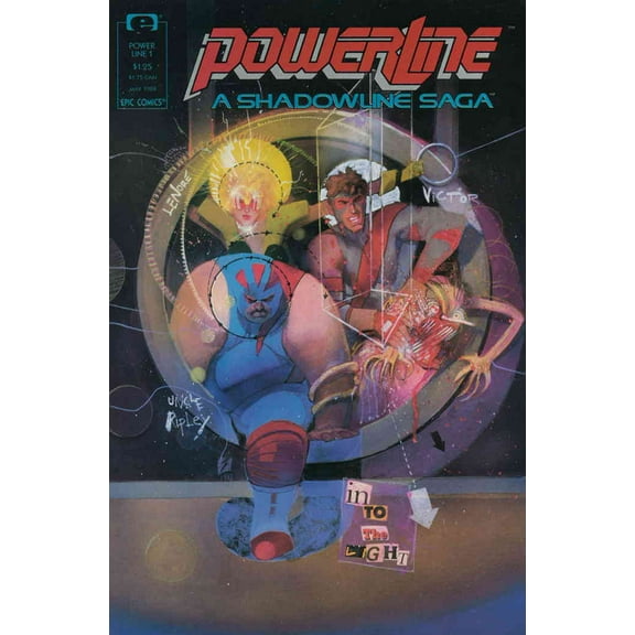 Power Line #1 VF ; Epic Comic Book