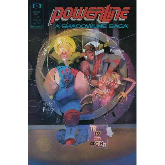 Power Line #1 VF ; Epic Comic Book