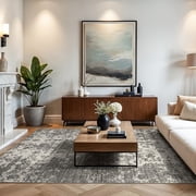 nuLOOM Deedra Modern Abstract Area Rug, 2' x 3', Deedra Grey