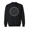 thumbnail image 1 of Power, Love, Wisdom Sweatshirt Men -Image by Shutterstock, Male 4X-Large, 1 of 4