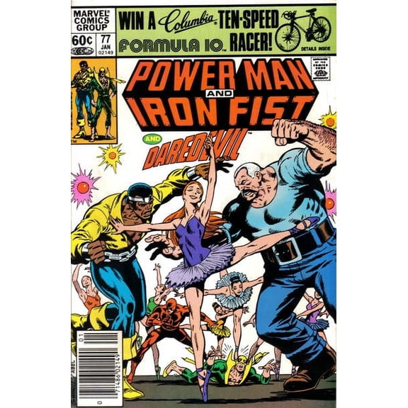 Power Man And Iron Fist #77 (Newsstand) VF ; Marvel Comic Book