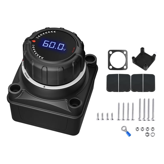Power Management Switches With Digital Indicators 300A Rating For Energy Efficiency In Automotive Solar Equipment
