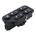 thumbnail image 1 of Power Master Window Switch Control For Ford For Ranger Fiesta Ecosport 2004-2008, Front Left Driver Side Electric Window Switch Replace 2S6514529CB - Window Switches, 1 of 6