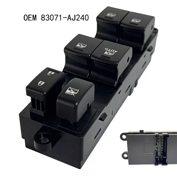 Power Master Window Switch Control LH for 2013-2015 Subaru Outback 83071-AJ240