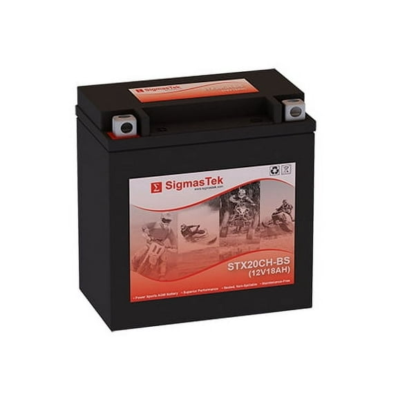 Power Max GTX20CH-BS Battery (Replacement)