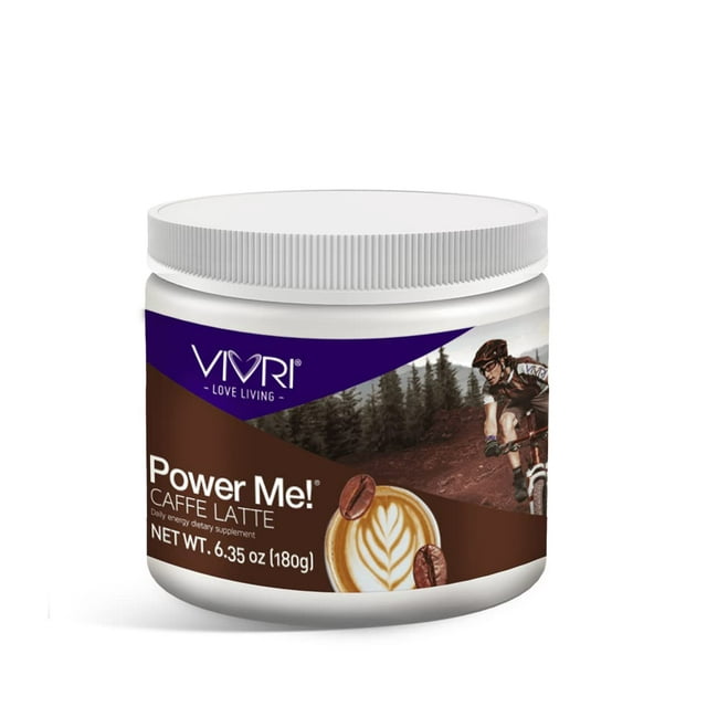 Power Me! Caffe Latte Natural Energy drink coffee 30 Servings