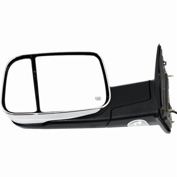 Power Mirror Chrome Driver Side For 2009-2011 Ram 1500 2500 3500