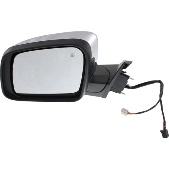 Power Mirror Chrome Driver Side For 2011-2016 Jeep Grand Cherokee