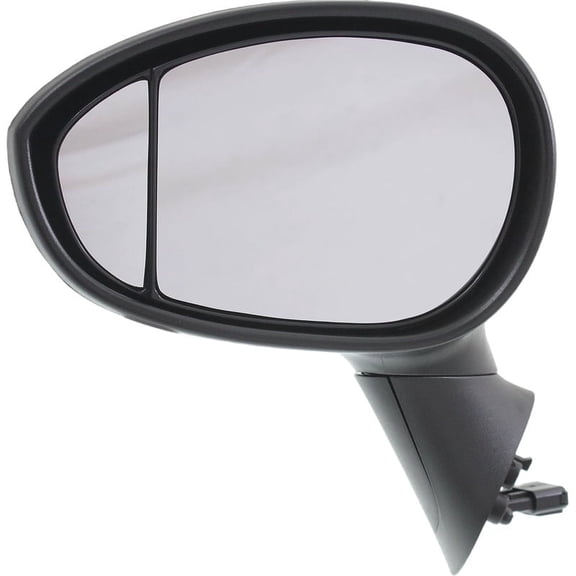 Power Mirror Chrome Driver Side For 2012-2018 Fiat 500