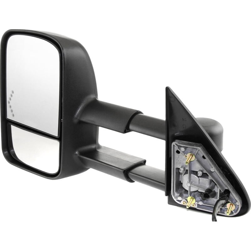 Driver Side Textured Black Mirror Assembly – Fits 03-07 GMC Sierra 1500/2500 HD/3500 – Heated & Signal