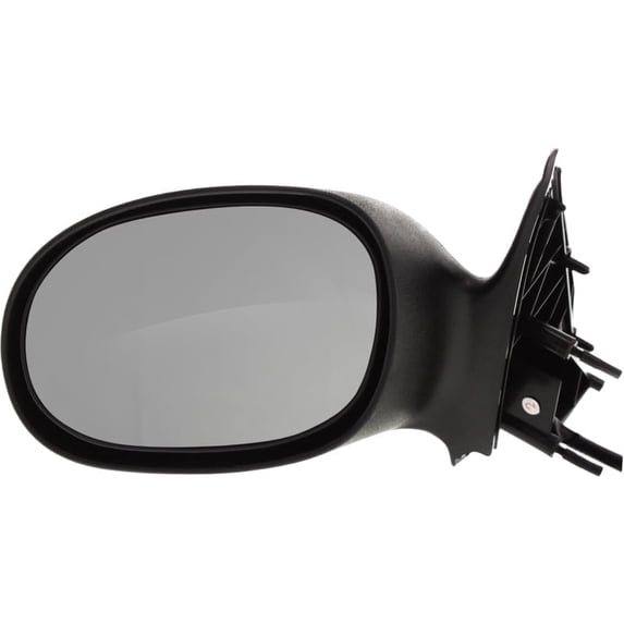 Power Mirror Driver Side Textured Black For 2001-2006 Sebring / Stratus