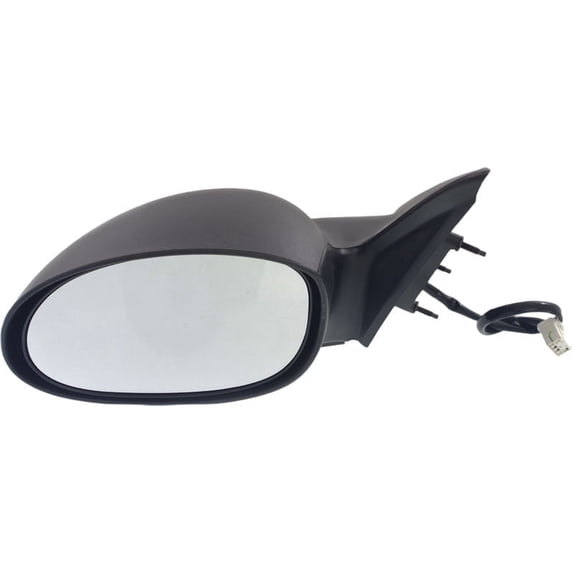 Power Mirror Driver Side Textured Black For 2004-2010 Chrysler PT Cruiser