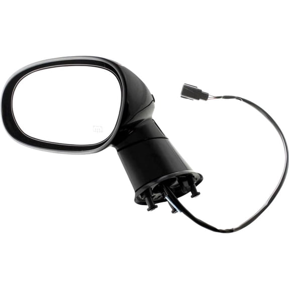 Power Mirror Paintable Driver Side For 2008-2012 Dodge Challenger