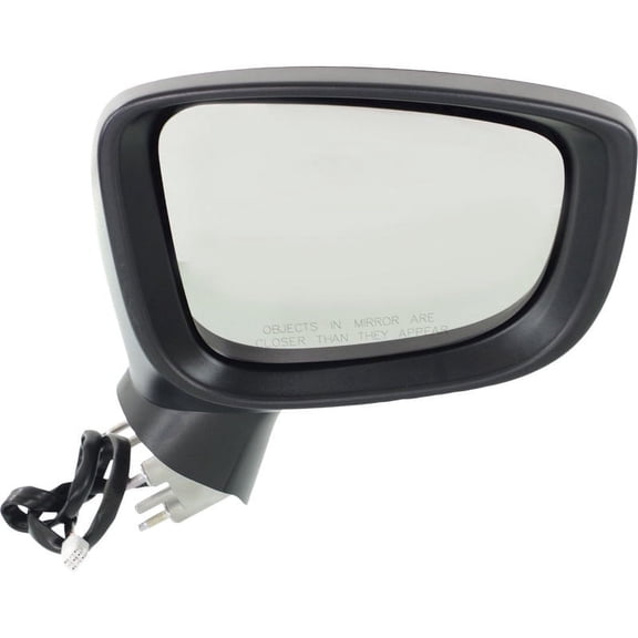 Power Mirror Paintable Passenger Side For 2014-2016 Mazda 3