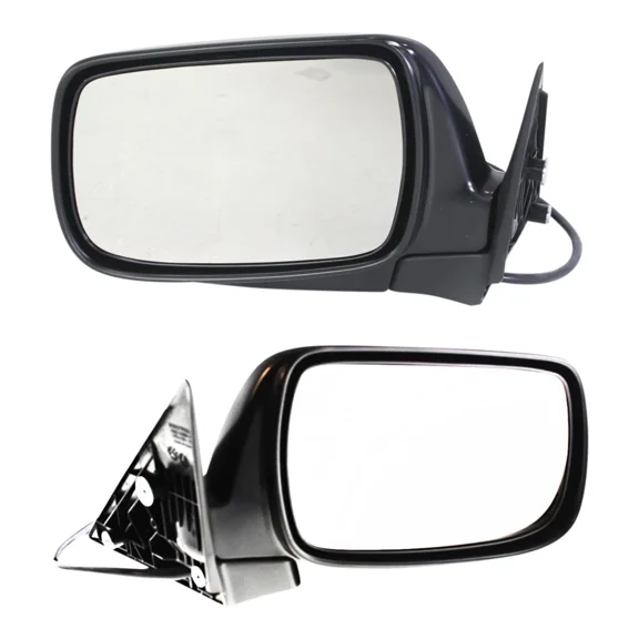 Power Mirror Set For 2003-2006 Subaru Baja Textured Black Manual Folding