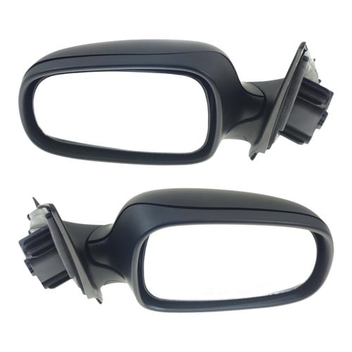 Power Mirror Set For 2003-2011 Saab 9-3 Heated Manual Folding Primed Sedan Wagon