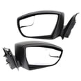 thumbnail image 1 of Power Mirrors For 15-18 Focus Sedan Driver and Passenger Side Textured Black Fits select: 2015-2018 FORD FOCUS SE, 1 of 1