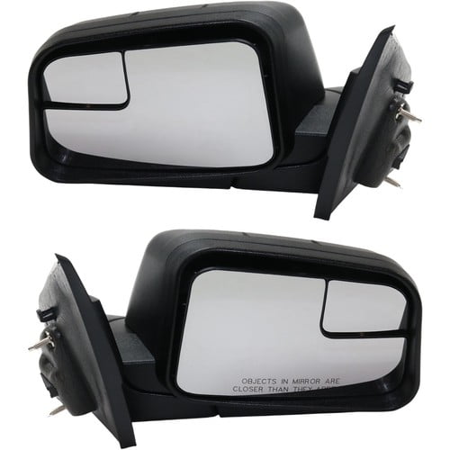 Power Mirrors For 2009-2011 Ford Edge Left and Right Side Blind Spot Textured