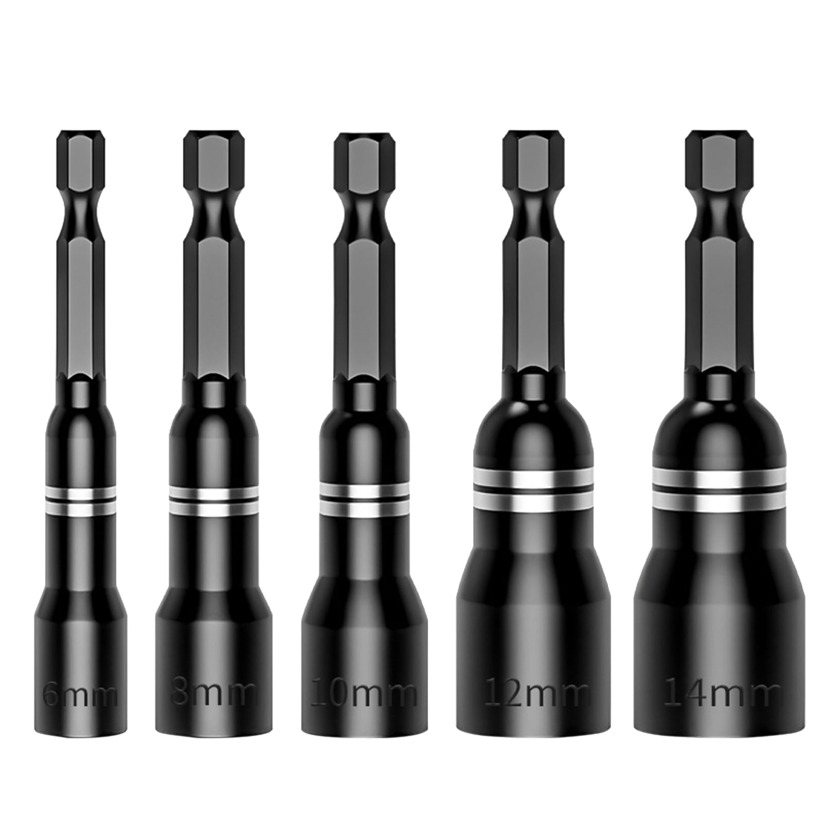 Power Nut Driver Drill Bit Tool Set Driver Hexagonal Key Socket Wrench ...