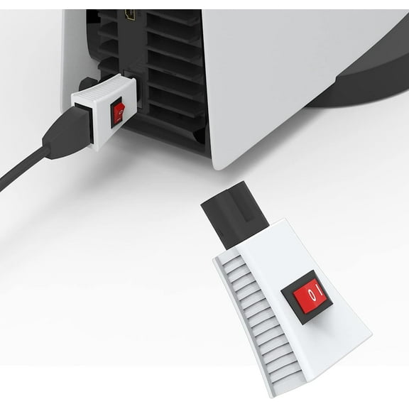 Power ON/Off Protect Switch Adapter for PS5/PS4/PS4 Slim/PS3/Xbox Series X Console