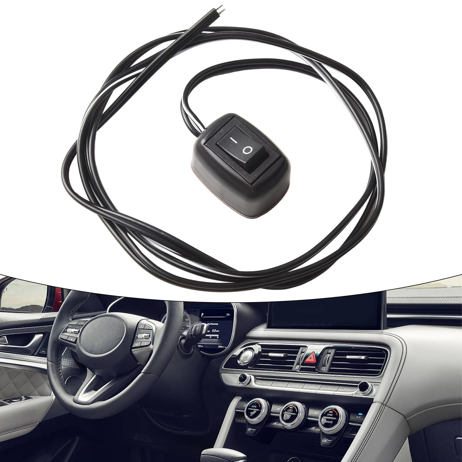 Power Off Switch Car Button Switch Battery Disconnect Switch with Cable ...