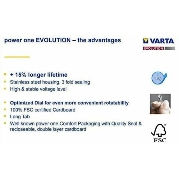 Power One Evolution Size 312 Hearing Aid Batteries, 60 p312 Batteries. Local Battery Keychain Battery Holder Included