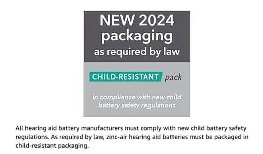 Power One Hearing aid Batteries Size 312 - p312 Battery for Hearing aid, Long-Lasting. Mercury-Free 1.45v zinc-air Hearing aid Batteries. (120 Batteries) - Expiration Date June 2028