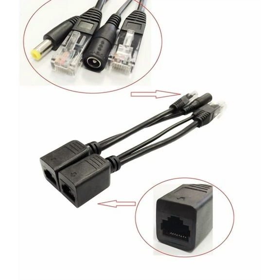 Power Over Ethernet Passive Poe Injector/Splitter For All Devices - 1 Pair