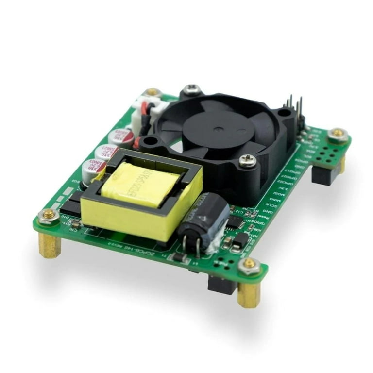 Power Over Ethernet (PoE) HAT for Raspberry Pi 4 and 3B+ and 802.3 