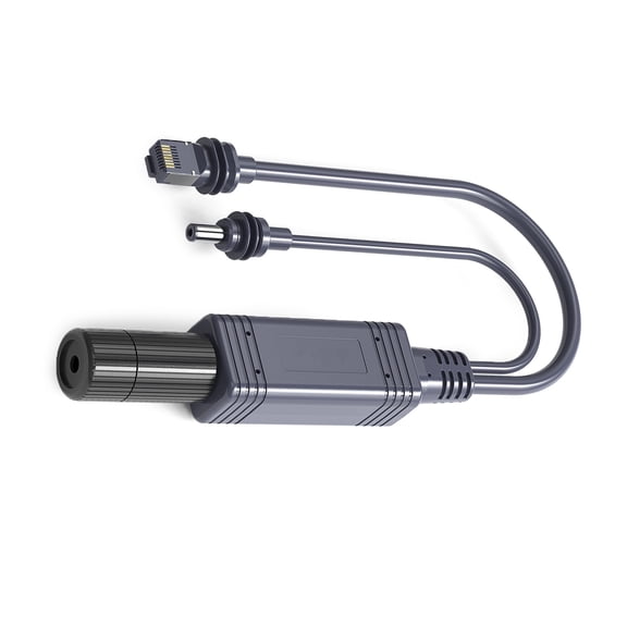 Power Over Ethernet Splitter Adapter 1000Mbps 100W Isolated Gigabit Power Over Ethernet Splitter with RJ45 Interfaces For Dishy Accessories