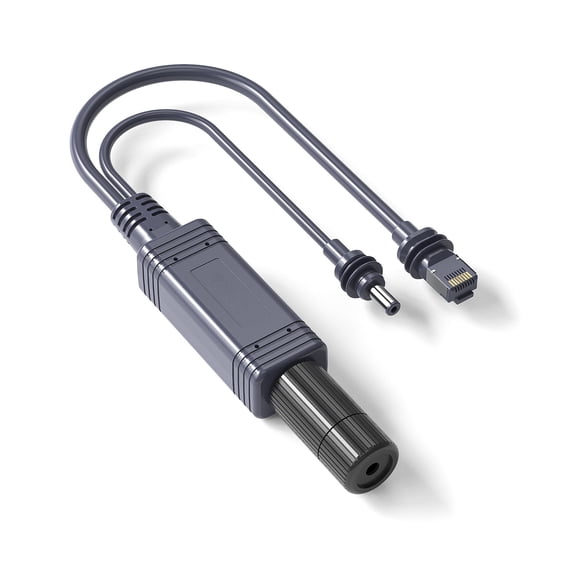 Power Over Ethernet Splitter Adapter 1000Mbps 100W Isolated Gigabit Power Over Ethernet Splitter with RJ45 Interfaces For Dishy Accessories