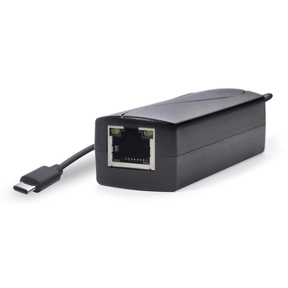 Power Over Ethernet to USB C Adapter for Phones and Tablets USB C Ethernet Converter 10/100Mbps Ethernet Adapter for Phones and Tablets