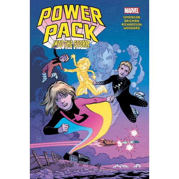 Power Pack Into the Storm Marvel 2024 TP
