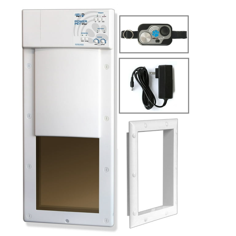 Electronic pet door large hot sale