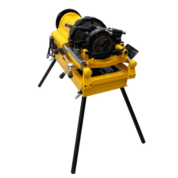 Power Pipe Threader Threading Cutting Machine with Self Oiling System 220V NPT/BSP Dies