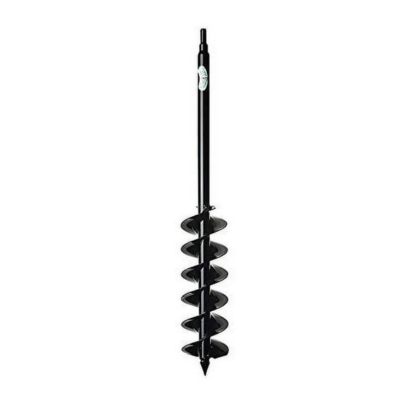 Power Planter Large Bulb Auger- 4"x28" Drill Bit Hole Digger for Post Hole Diggers, Digging Holes- Bulb Planter Tool- Auger Drill for Planting- Garden Auger Digging Tool- 1/2" Non-Slip Hex Drive