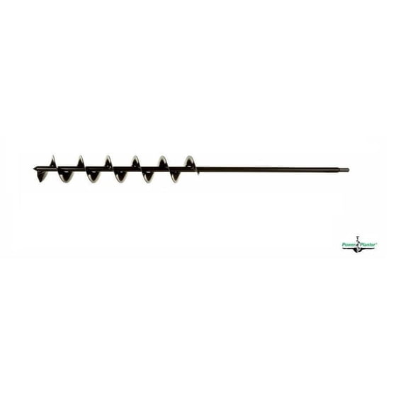 Power Planter 3 Inch X 36 Inch Steel Extended Bulb Auger With Hd Tip