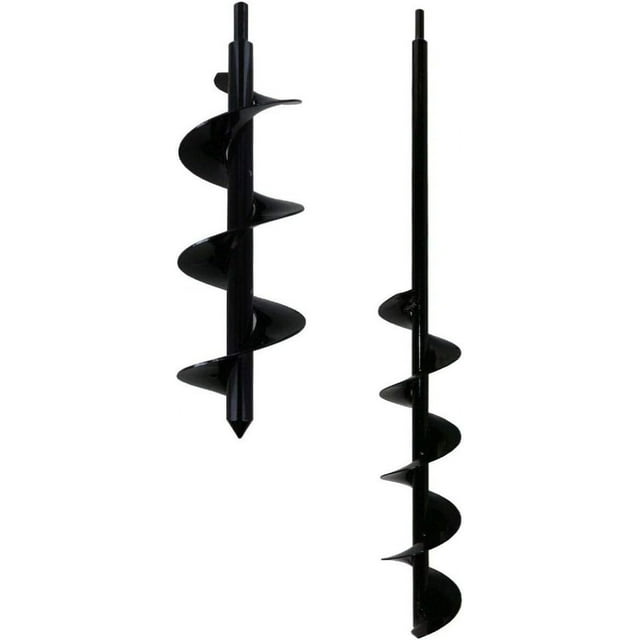 Power Planter 3Inch x 12Inch DIY Guru Auger 312 with 3Inch x 24Inch Planting Auger 324