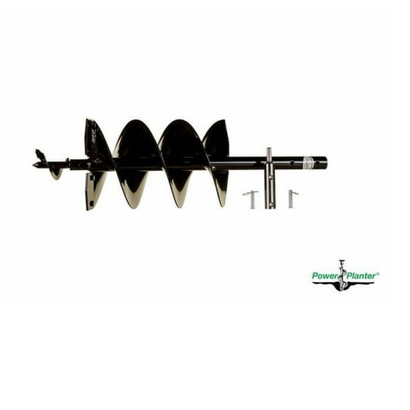 Power Planter 8 Inch X 28 Inch Steel Two Gallon Earth Auger With Hd Tip