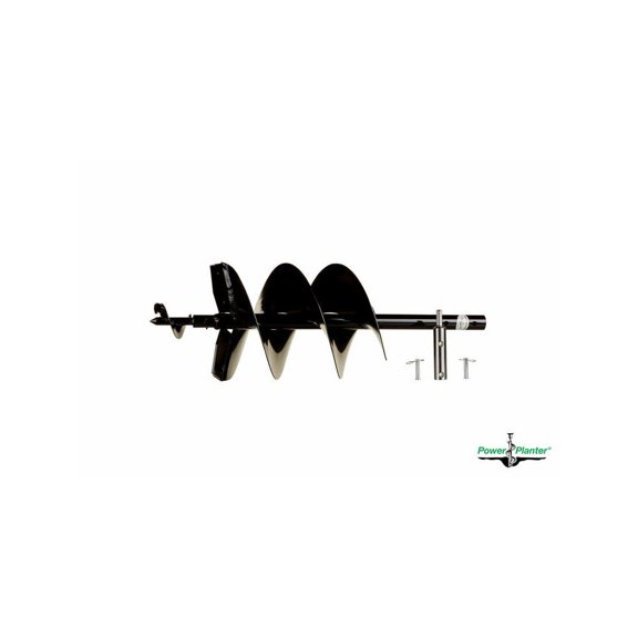 Power Planter 9 Inch X 28 Inch Steel Extra Large Earth Auger With Hd Tip