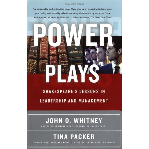 Pre-Owned Power Plays: Shakespeare's Lessons in Leadership and Management (Paperback) 0684868881 9780684868882