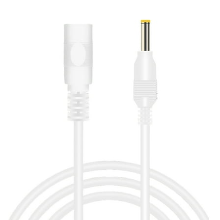 Power Plug Male to Female Extension Cord 4.0mmx1.7mm Power Extension Cable for Security Camera Car Plug Supply Adapter