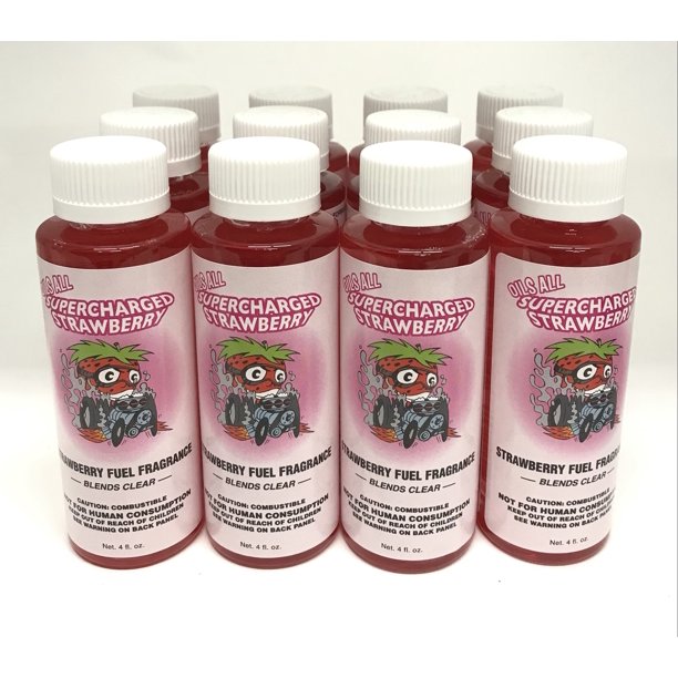 Power Plus Lubricants12 PACK STRAWBERRY Fuel Fragrance for Car
