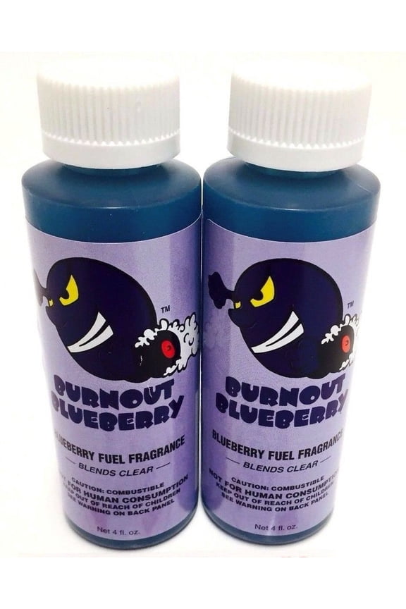Lubricants-2 PACK BLUEBERRY Fuel Fragrance for Car, Motorcycle, ATV, IMCA - 4 fl oz