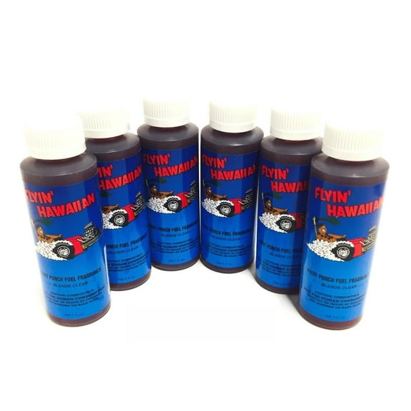 Power Plus Lubricants-6 PACK FRUIT PUNCH Fuel Fragrance for Car, Motorcycle, ATV, IMCA - 4 fl oz
