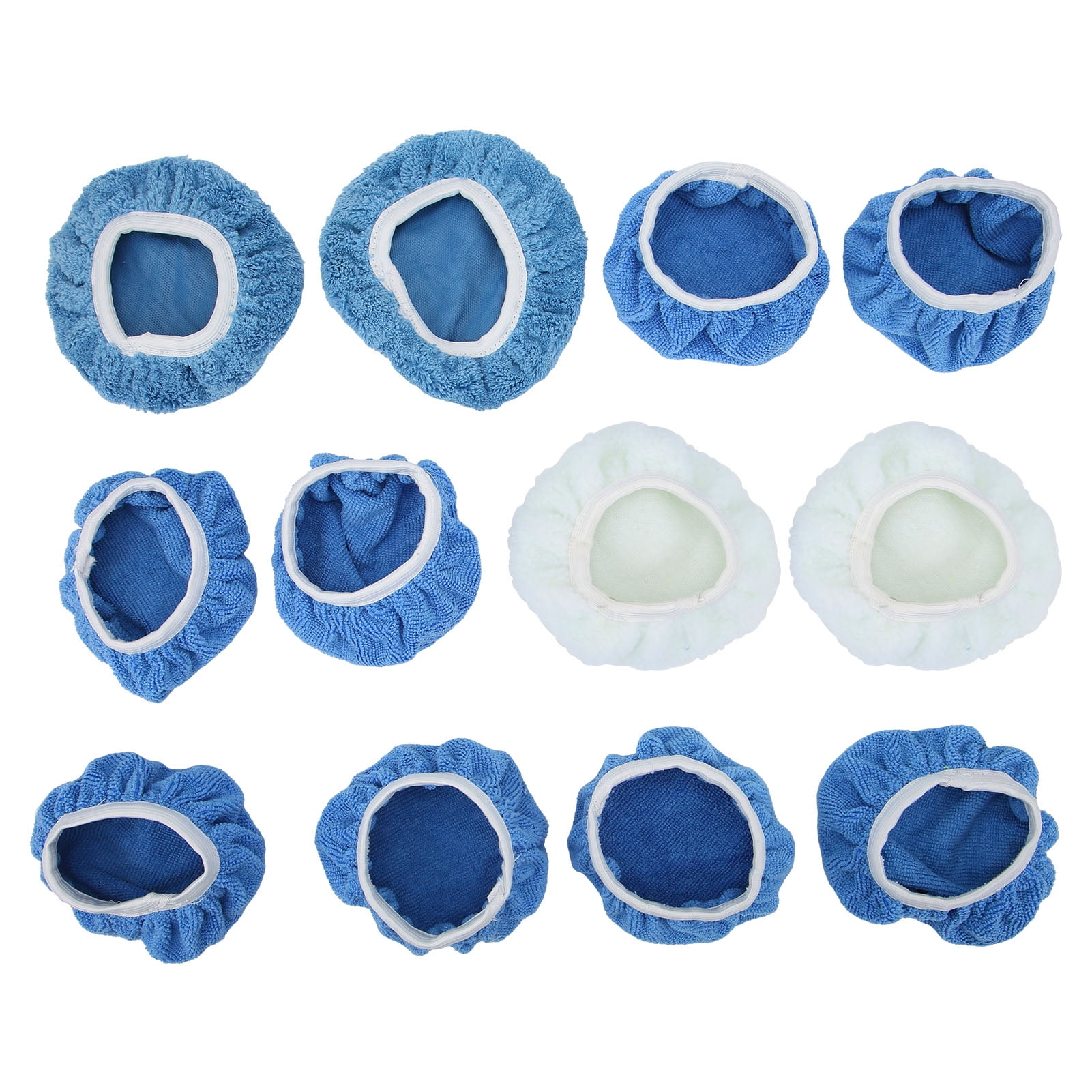 Power Polisher And Buffer Pads, 12 Pcs Polishing Pads Fiber