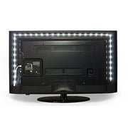 Power Practical LED Lights for TV Backlight - Luminoodle, USB Powered TV LED Light Strip with Bias Ambient Lighting, True White, Size 30-40  TV