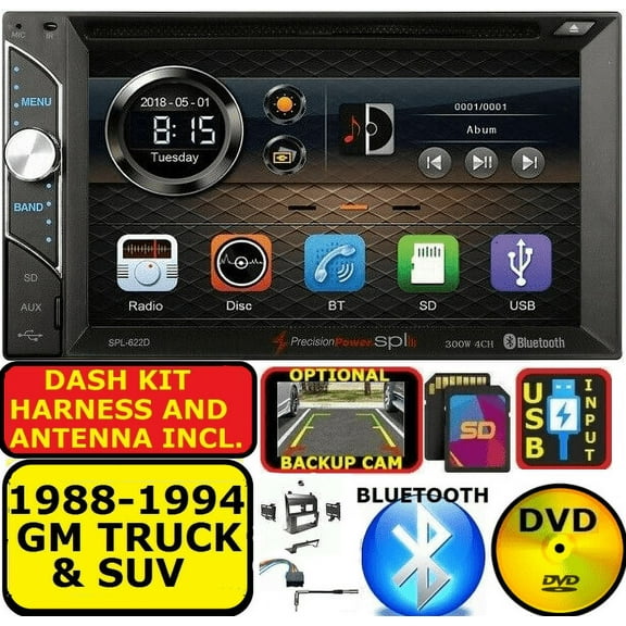 Power Precision Touchscreen Radio Car In-Dash Unit