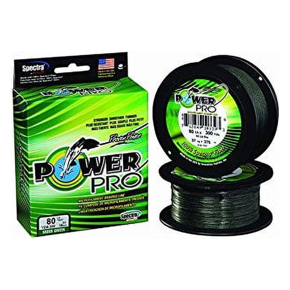 Power Pro 10-500-G Spectra Braided Fishing Line, 10-Pounds, 500-Yards, Green