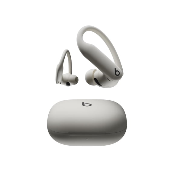 Power Pro 2 - Wireless Noise Cancelling Workout Earbuds with Secure- Fit Earhooks, Up to 45-Hour Battery with Charging Case, Sweat & Water Resistant, Heart Rate Monitoring - Jet Black